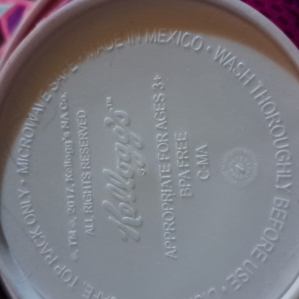 Kellog's Raisin Bran bowl cereal dishwasher and microwave safe good condition - Picture 5 of 5
